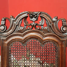 Load image into Gallery viewer, x SOLD Antique English Walnut, Cane and Green Leather Buttoned Chesterfield Chaise, Lounge Sofa. B11932