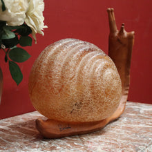 Load image into Gallery viewer, SOLD Marzio Cecchi, 'Lumaca' Snail Lamp, Vintage 1969 Studio Most Murano Snail Lamp. B11550