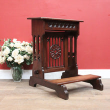 Load image into Gallery viewer, x SOLD Antique French Prie Dieu, Prayer Chair, or Antique French Church Prayer Kneeler. B11477