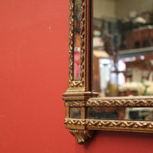 Load image into Gallery viewer, Vintage French Wall Mirror, Gilt Gold-coloured Frame, Ready to hang. B 11867
