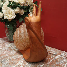 Load image into Gallery viewer, SOLD Marzio Cecchi, 'Lumaca' Snail Lamp, Vintage 1969 Studio Most Murano Snail Lamp. B11550