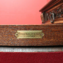 Load image into Gallery viewer, x SOLD Antique Flemish Oak Sideboard, Felt Lined Hall Cupboard, Dining Room Sideboard B11462