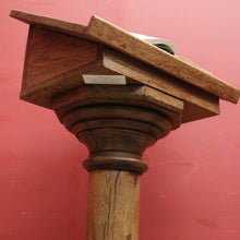 Load image into Gallery viewer, x SOLD A Large Antique French Oak Church Lectern, Pulpit, or Gothic Podium. B11997