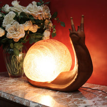 Load image into Gallery viewer, SOLD Marzio Cecchi, 'Lumaca' Snail Lamp, Vintage 1969 Studio Most Murano Snail Lamp. B11550