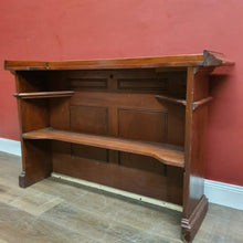 Load image into Gallery viewer, x SOLD Antique Australian Cedar Shop Counter, or Small Home Bar with a storage Shelf. B12177