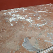 Load image into Gallery viewer, x SOLD Antique French mahogany Three Drawer Marble Top Chest of Drawers with Brass Detail. B12162