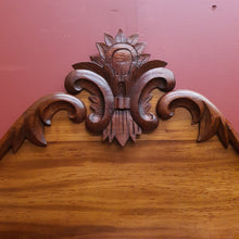 Load image into Gallery viewer, Antique Australian Cedar Two Door Chiffonier or Sideboard with Backboard and Drawer. B12174