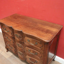 Load image into Gallery viewer, x SOLD Antique French Chest of Drawers or Hall or Entry Cabinet or Chest, Brass Handles. B12052