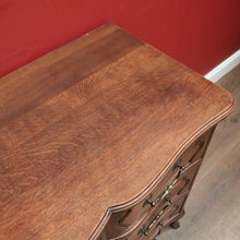 Load image into Gallery viewer, x SOLD Antique French Chest of Drawers or Hall or Entry Cabinet or Chest, Brass Handles. B12052