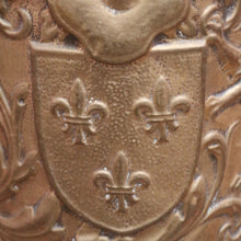 Load image into Gallery viewer, x SOLD Antique French Umbrella Holder, Walking stick Holder, Pressed Brass, Knight, Lion, Eagle B11681