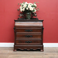 Load image into Gallery viewer, x SOLD Antique French Chest of Drawers with a Slide Out Dressing Table and Mirror. B11297