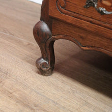 Load image into Gallery viewer, x SOLD French Entry or Foyer Chest, Three Drawer Chest of Drawers with Brass Handles. B11914
