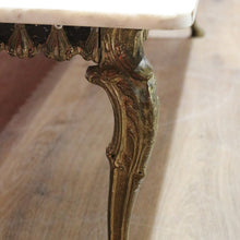 Load image into Gallery viewer, x SOLD 1960s Vintage Italian Marble and Brass Coffee Table, Rectangular in Shape. B11373