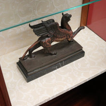 Load image into Gallery viewer, x SOLD Antique French Rosewood China Cabinet or Two door Bookcase, Glass Shelves B11530