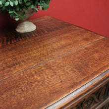 Load image into Gallery viewer, x SOLD Antique Flemish Oak Sideboard, Felt Lined Hall Cupboard, Dining Room Sideboard B11462