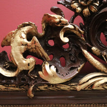 Load image into Gallery viewer, Antique Mirror, Gilt Italian Wall Mirror, Hall Mirror with Bird and Scrollwork Detail. B11627