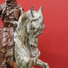 Load image into Gallery viewer, x SOLD 1940 Edition of Emile Guillemin's 'Arab Rider' Carrying Wild Game, Bronze Statue. B11301