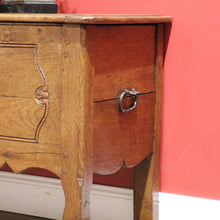 Load image into Gallery viewer, x SOLD Antique French Oak Blanket Box, Coffer Marriage Chest or Trunk, Lift lid Storage B11432