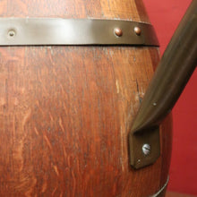 Load image into Gallery viewer, x SOLD Antique French Pitcher or Jug, French Oak and Brass Bound Water Jug or Ewer. B11954