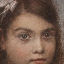 Load image into Gallery viewer, x SOLD Antique French/Belgian Artwork/painting, Coloured Drawing. 1916 Signed M de Loyola. B11632