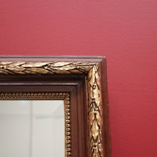 Load image into Gallery viewer, Antique Mirror, Gilt Italian Wall Mirror, Hall Mirror with Bird and Scrollwork Detail. B11627