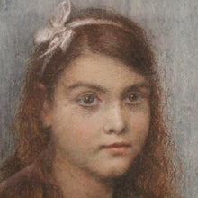 Load image into Gallery viewer, x SOLD Antique French/Belgian Artwork/painting, Coloured Drawing. 1916 Signed M de Loyola. B11632