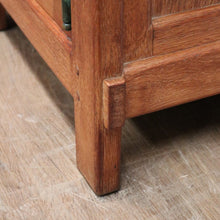 Load image into Gallery viewer, x SOLD Vintage French Oak Bedside Cabinets, Lamp Tables, Chest of Drawers and Cabinet. B11427