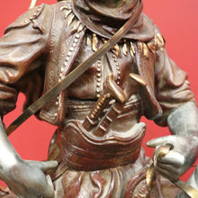 Load image into Gallery viewer, x SOLD 1940 Edition of Emile Guillemin's 'Arab Rider' Carrying Wild Game, Bronze Statue. B11301
