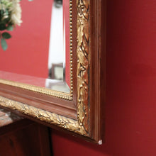 Load image into Gallery viewer, Antique Mirror, Gilt Italian Wall Mirror, Hall Mirror with Bird and Scrollwork Detail. B11627