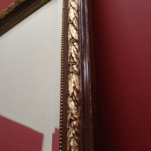Load image into Gallery viewer, Antique Mirror, Gilt Italian Wall Mirror, Hall Mirror with Bird and Scrollwork Detail. B11627