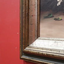 Load image into Gallery viewer, x SOLD - Oil on Canvas, Signed Bottom Right Still Life in Gilt-Coloured Frame, Floral Fruit Painting. B11850