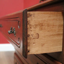 Load image into Gallery viewer, x SOLD French Entry or Foyer Chest, Three Drawer Chest of Drawers with Brass Handles. B11914