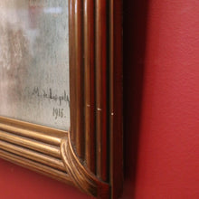 Load image into Gallery viewer, x SOLD Antique French/Belgian Artwork/painting, Coloured Drawing. 1916 Signed M de Loyola. B11632