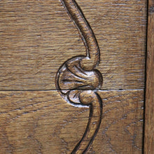 Load image into Gallery viewer, x SOLD Antique French Oak Blanket Box, Coffer Marriage Chest or Trunk, Lift lid Storage B11432