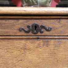 Load image into Gallery viewer, x SOLD Antique French Oak Blanket Box, Coffer Marriage Chest or Trunk, Lift lid Storage B11432
