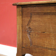 Load image into Gallery viewer, x SOLD Antique French Oak Blanket Box, Coffer Marriage Chest or Trunk, Lift lid Storage B11432