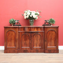 Load image into Gallery viewer, x SOLD Antique English Mahogany Four-door Sideboard, Hall Cabinets or Buffet Cupboard. B11982