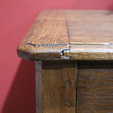 Load image into Gallery viewer, x SOLD Antique French Oak Blanket Box, Coffer Marriage Chest or Trunk, Lift lid Storage B11432