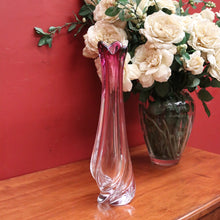 Load image into Gallery viewer, x SOLD Vintage Val St Lambert Vase, Vintage, Retro, Mid-Century Murano-Style Vase. B11644