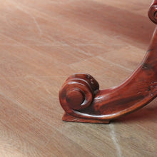 Load image into Gallery viewer, Vintage Australian Cedar Dining Table, Single Pedestal D-end Kitchen Table. B11758