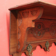 Load image into Gallery viewer, x SOLD French Provincial Vintage Coat Rack with Brass Hooks for Coats and Hats. B11805