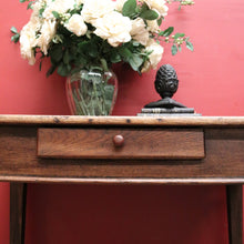 Load image into Gallery viewer, Antique French Oak Farmhouse Kneading or Dough Table or Single drawer Side Table. B11451
