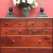 Load image into Gallery viewer, x SOLD Antique Australian Cedar Chest of Drawers, or Four-Drawer Hall or Entry Cabinet. B11757