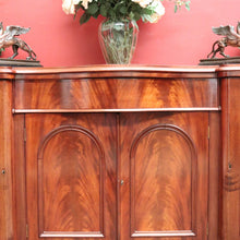 Load image into Gallery viewer, x SOLD Antique English Mahogany Four-door Sideboard, Hall Cabinets or Buffet Cupboard. B11982