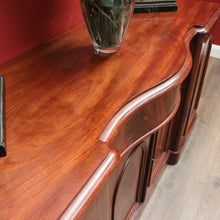 Load image into Gallery viewer, x SOLD Antique English Mahogany Four-door Sideboard, Hall Cabinets or Buffet Cupboard. B11982