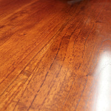 Load image into Gallery viewer, Vintage Australian Cedar Dining Table, Single Pedestal D-end Kitchen Table. B11758