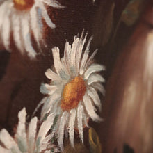 Load image into Gallery viewer, x SOLD - Oil on Canvas, Signed Bottom Right Still Life in Gilt-Coloured Frame, Floral Fruit Painting. B11850