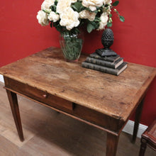 Load image into Gallery viewer, x SOLD Antique French Oak Farmhouse Kneading or Dough Table or Single drawer Side Table. B11451