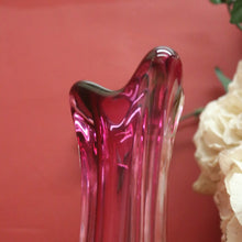 Load image into Gallery viewer, x SOLD Vintage Val St Lambert Vase, Vintage, Retro, Mid-Century Murano-Style Vase. B11644