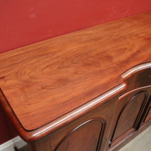 Load image into Gallery viewer, x SOLD Antique English Mahogany Four-door Sideboard, Hall Cabinets or Buffet Cupboard. B11982